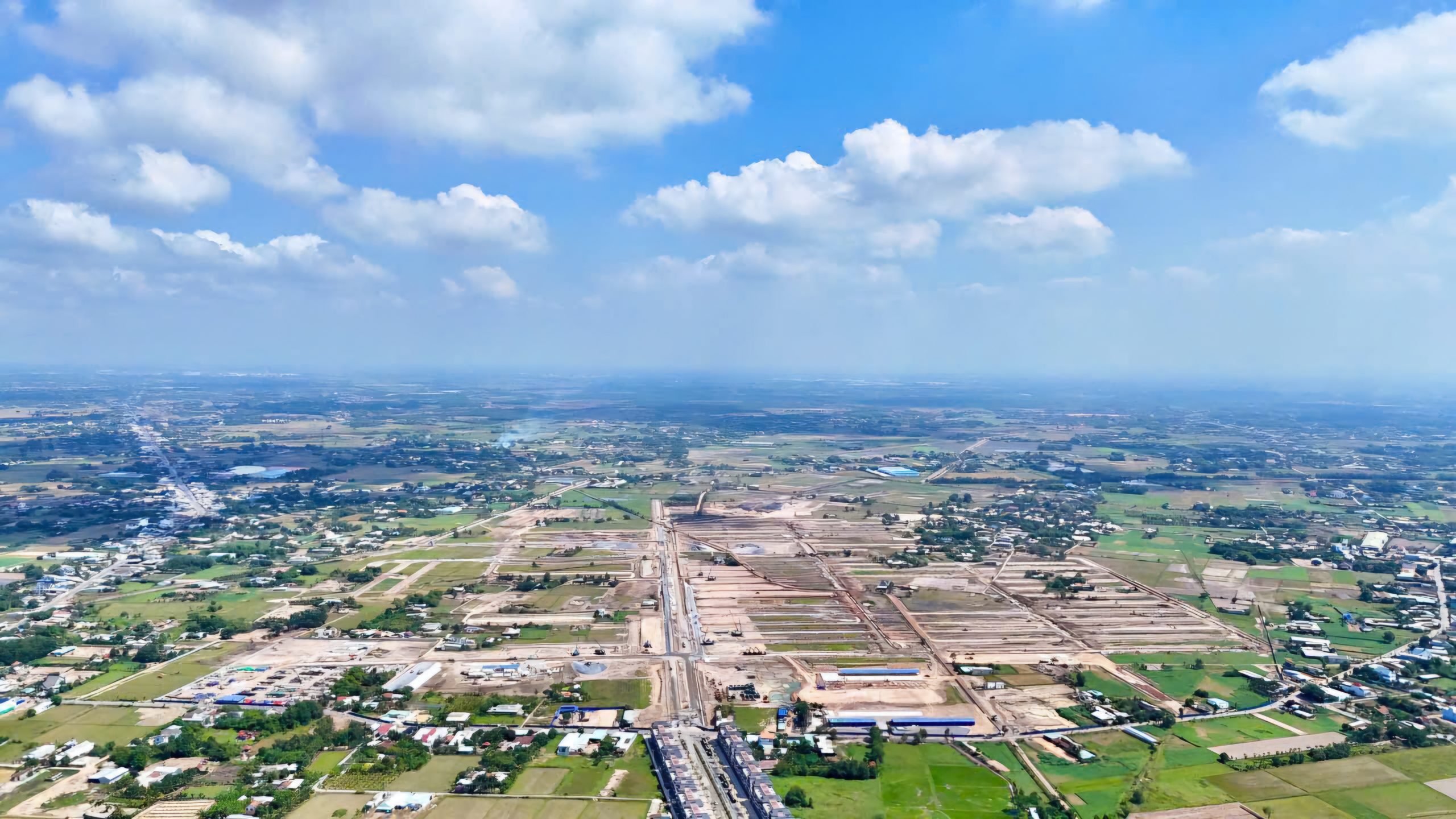Hành trình kiến tạo khu đô thị Vinhomes Green City hiện đại tại Hậu Nghĩa – Long An 1 Vinhomes Green City trước giờ khởi công